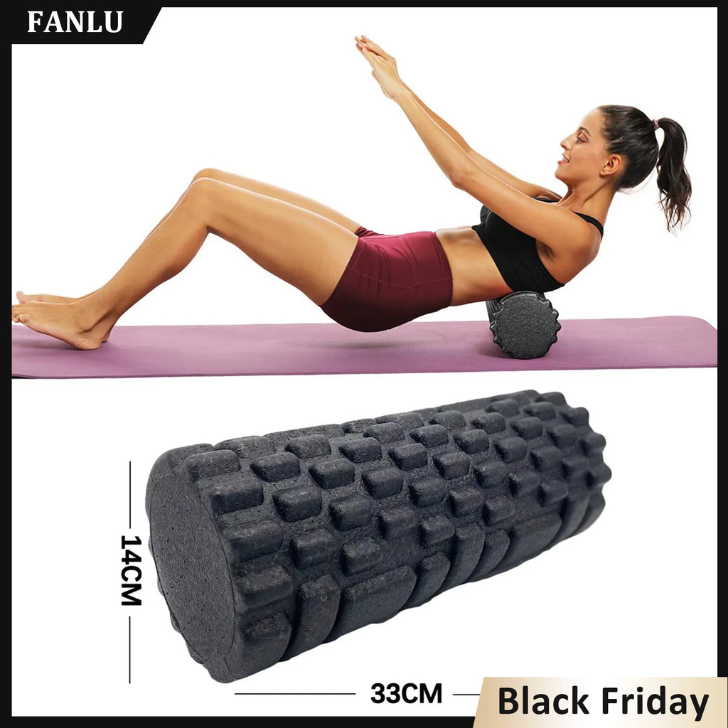 30/33cm Fitness Foam Roller Yoga Massage Roller EPP Pilates