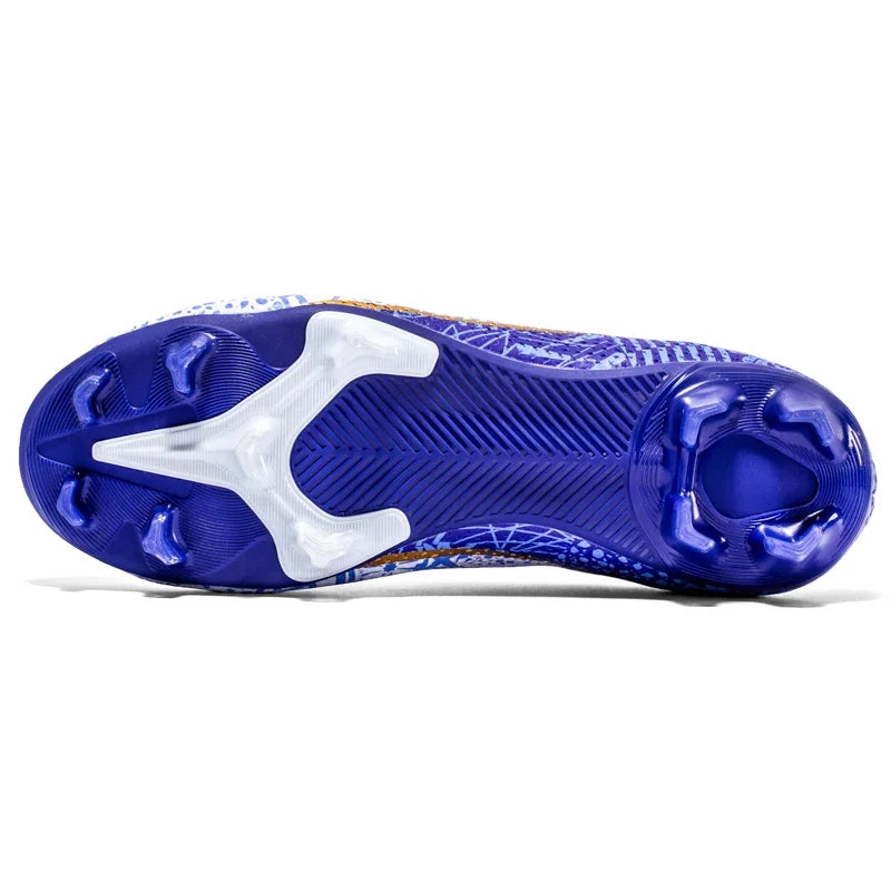 Three In One Set //Men's Soccer Shoes//Sock //Soccer Plastic Shin Guard Adults - GilloServ