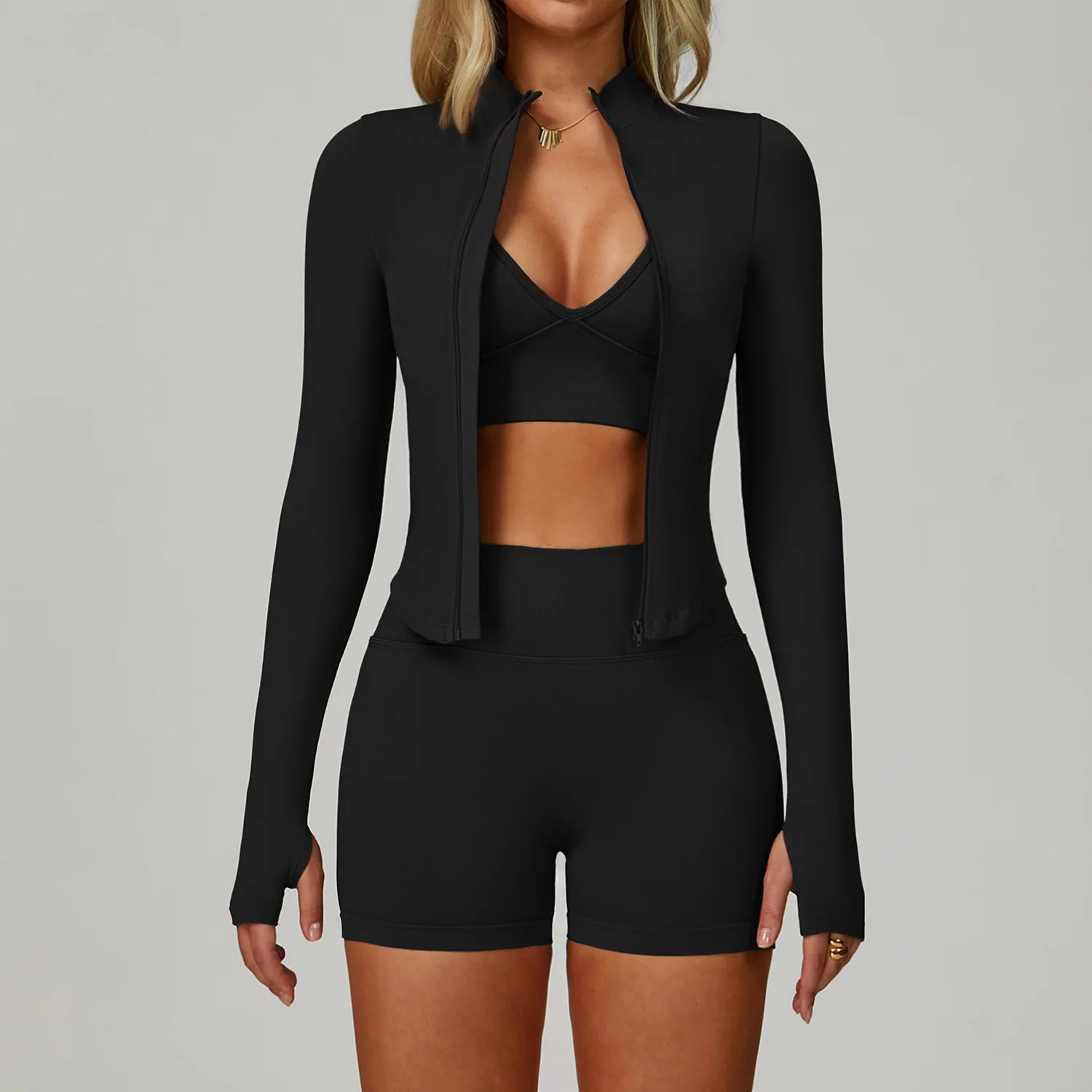 Yoga Gym Clothes Women Tracksuit// Workout //Outfits Fitness Set - GilloServ