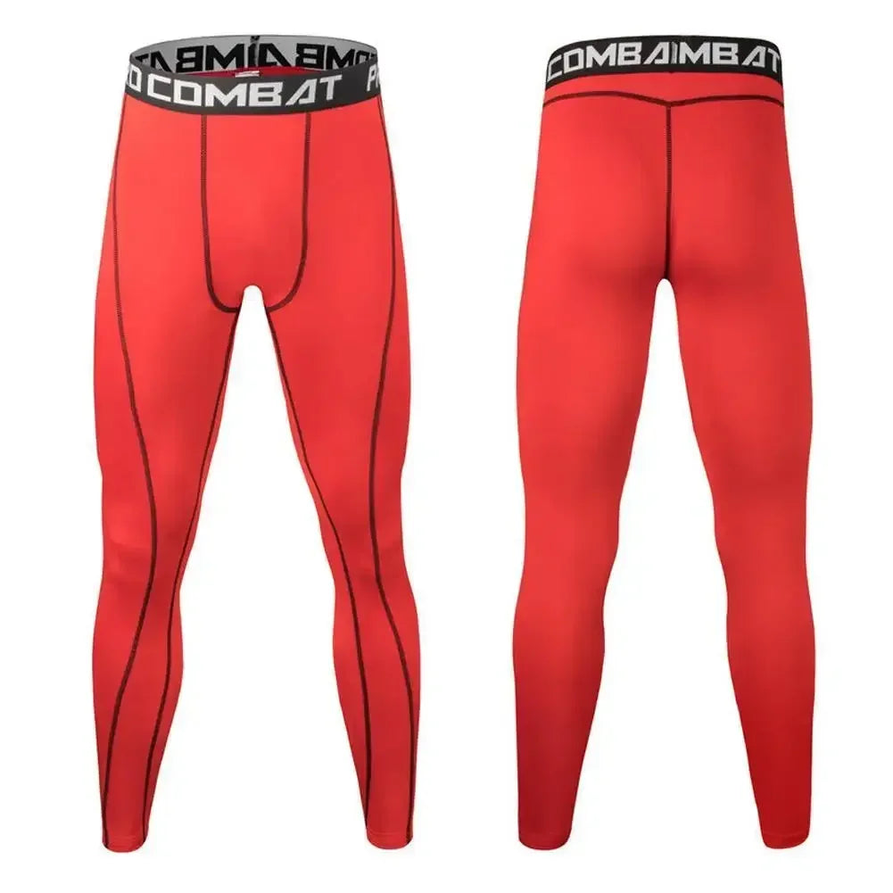 Fishing Men Compression Tight Leggings Running Sport Male Fitness Jogging Pants Quick Dry Trousers Workout Training Yoga Bottoms - GilloServ
