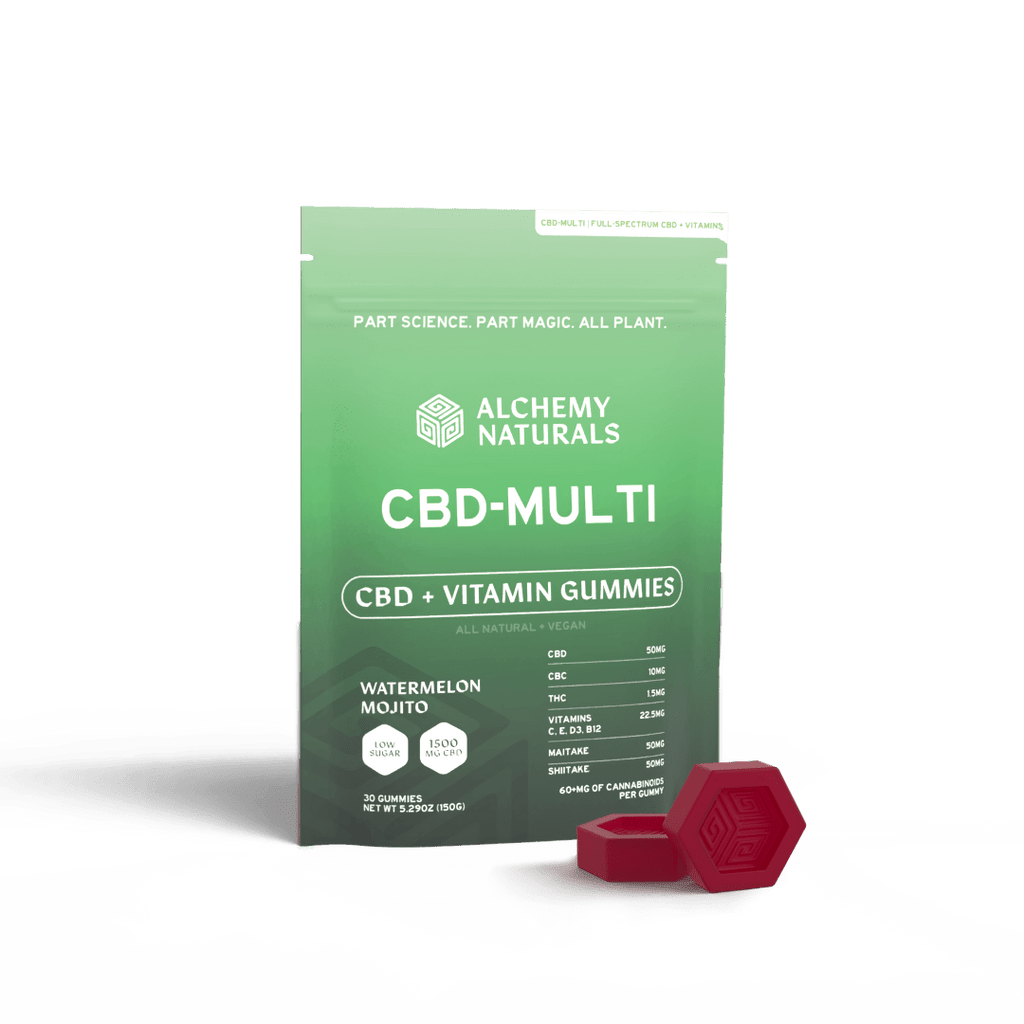 6-Pack CBD Multi-Vitamin Gummies - GilloServ