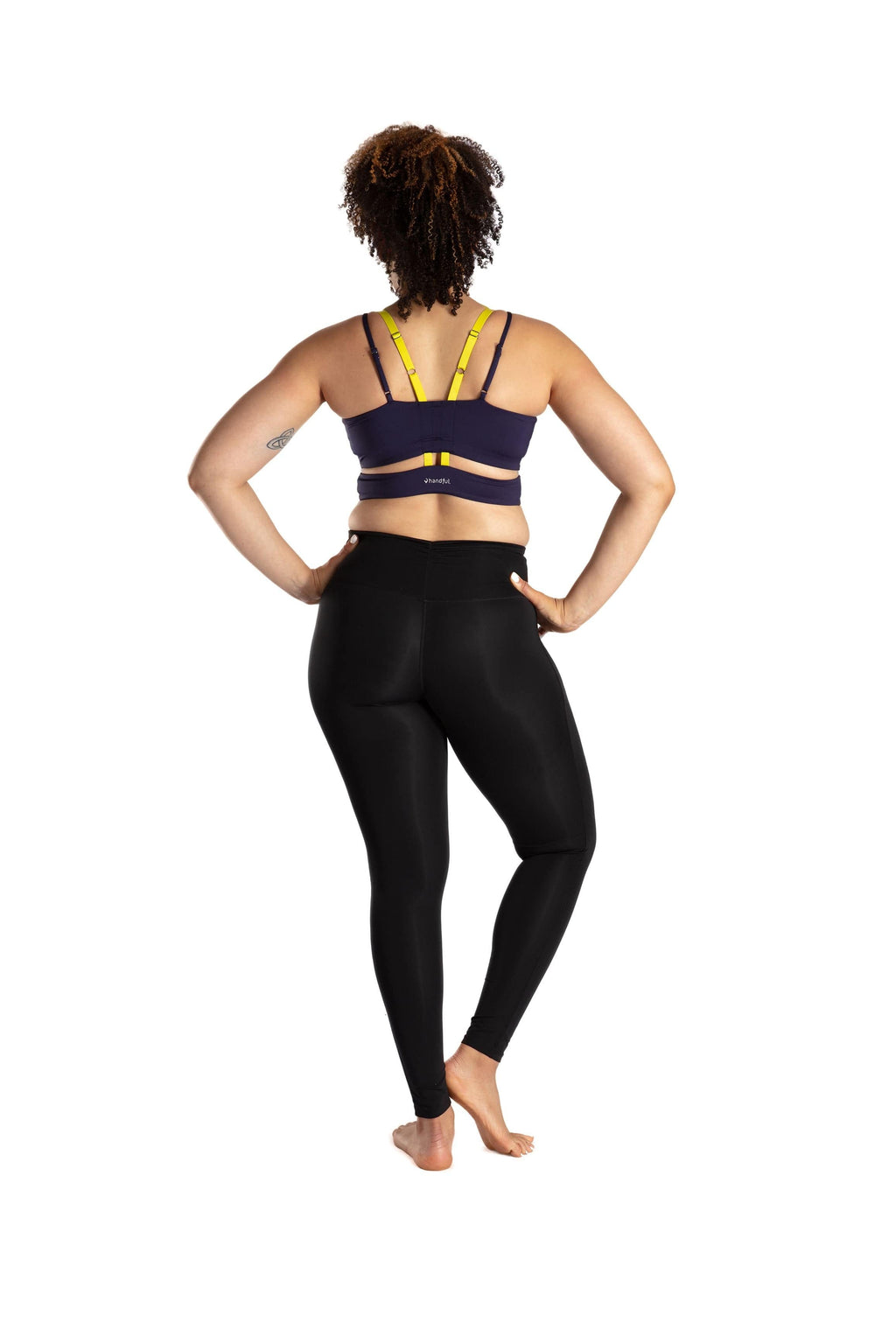 Bound & Determined Bra – Girls Night - Navy/Chartreuse (XS)