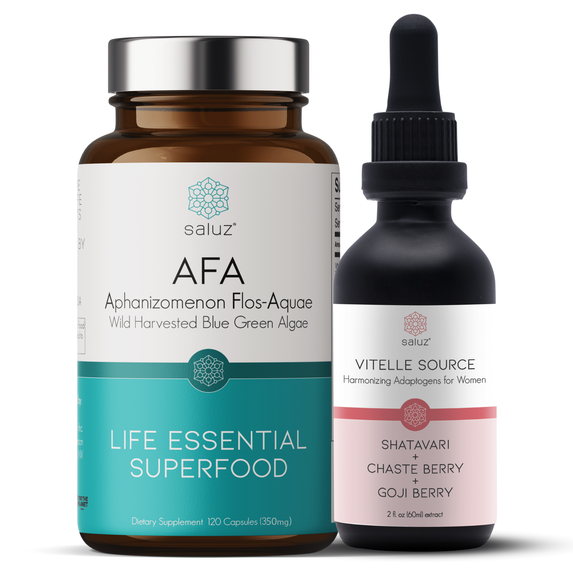 Vitelle Womens Energy Promoting Pairing AFA Nourishing Tonic For Health