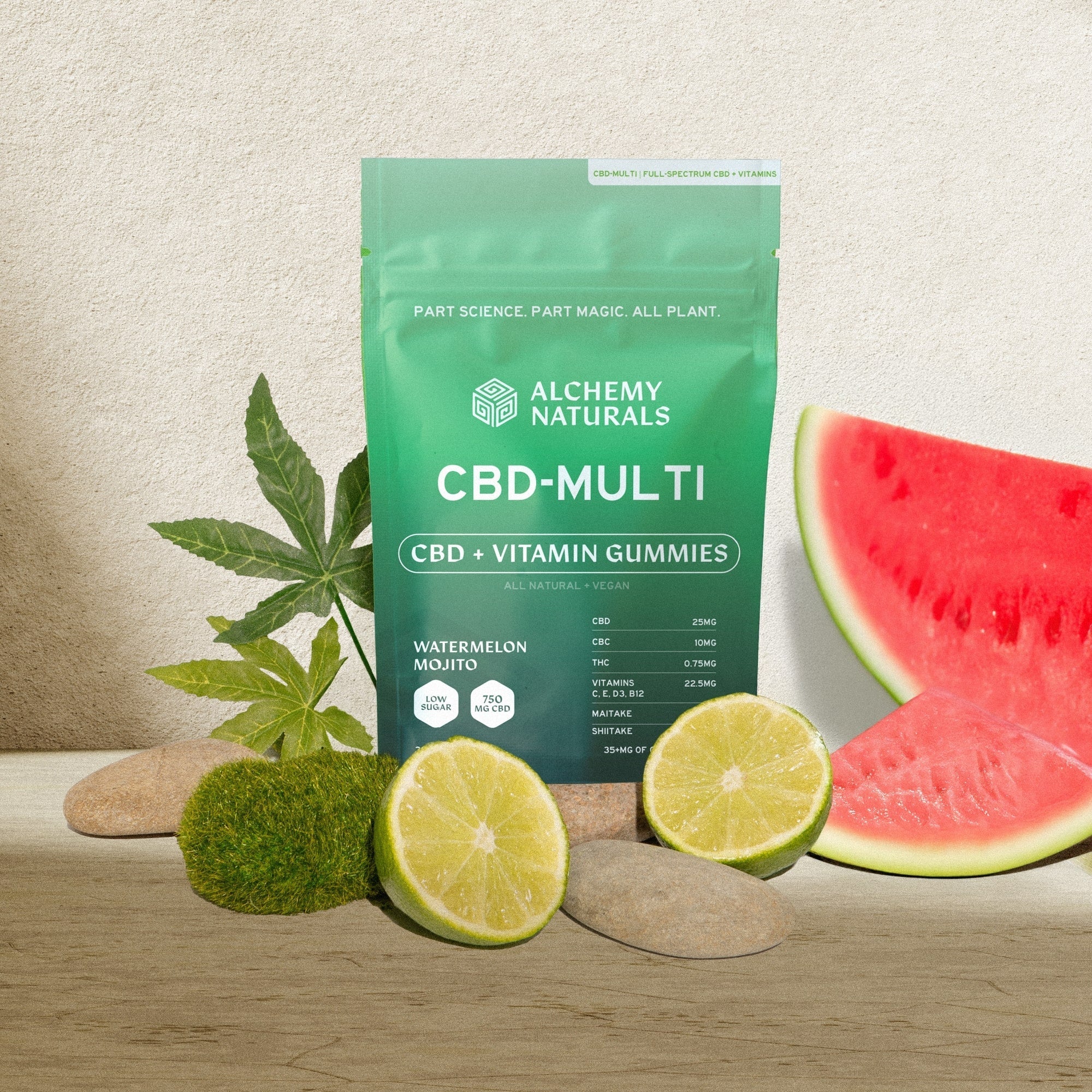 6-Pack CBD Multi-Vitamin Gummies - GilloServ
