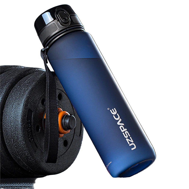 1L Sports Shaker Water Bottle Blue - GilloServ