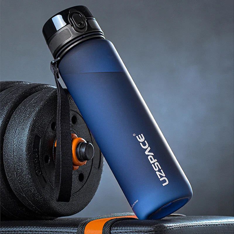 1L Sports Shaker Water Bottle Blue - GilloServ