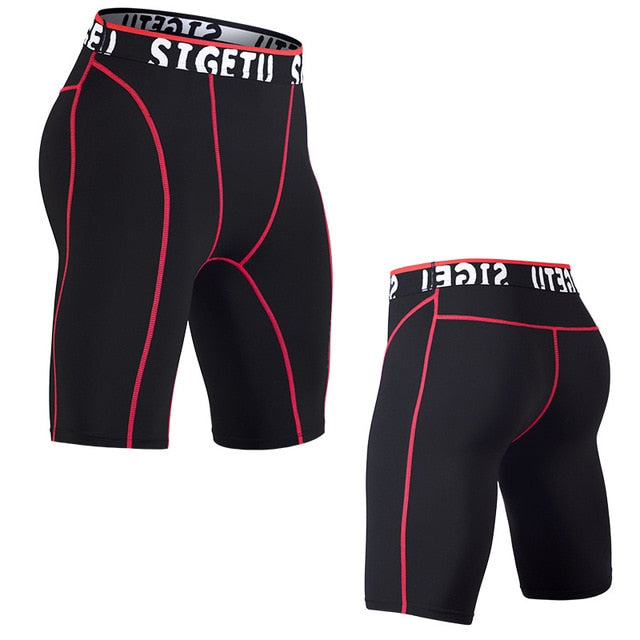 High Elastic GYM Shorts Men Dry Fit Running Shorts Pocket Design Fitness Sport - GilloServ