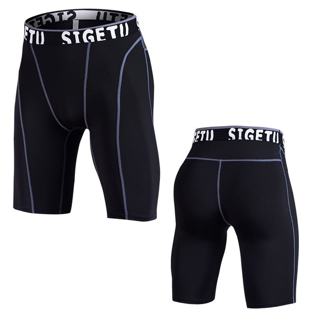 High Elastic GYM Shorts Men Dry Fit Running Shorts Pocket Design Fitness Sport - GilloServ