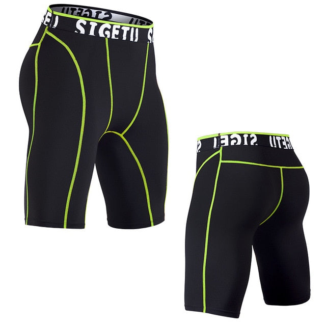 High Elastic GYM Shorts Men Dry Fit Running Shorts Pocket Design Fitness Sport - GilloServ
