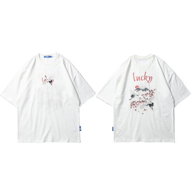 Hip Hop T Shirt Men Japanese Streetwear - GilloServ