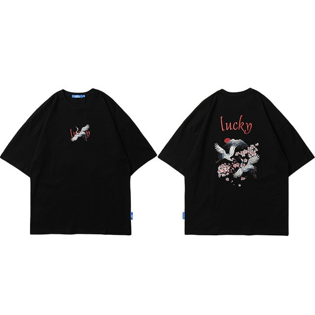 Hip Hop T Shirt Men Japanese Streetwear - GilloServ