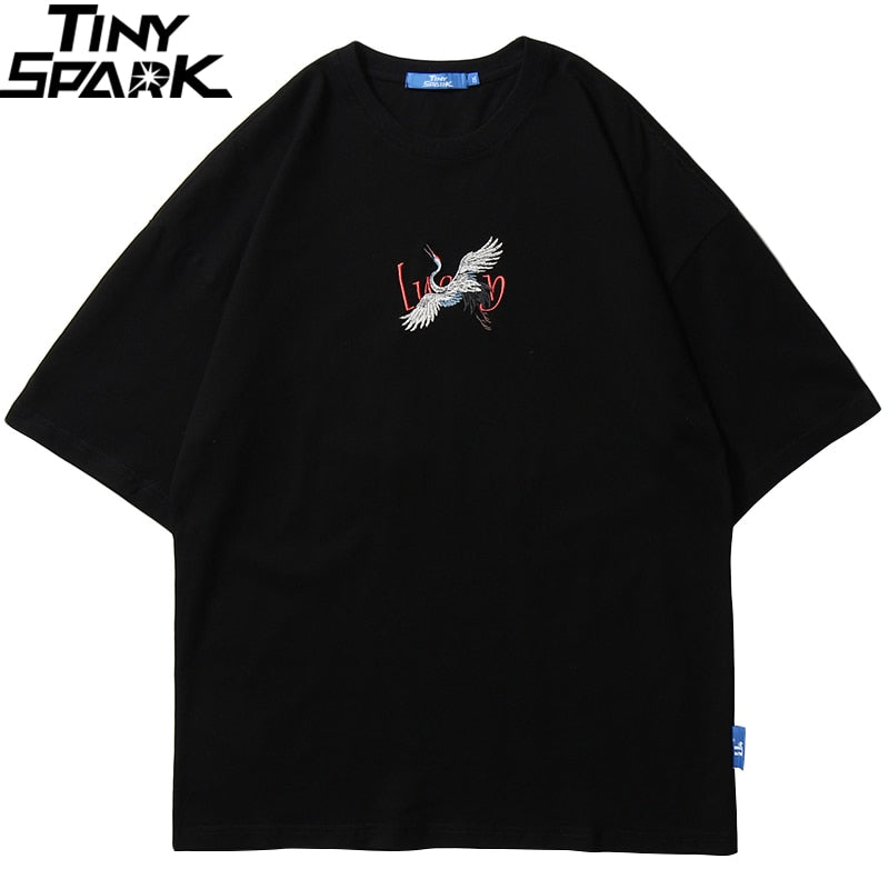 Hip Hop T Shirt Men Japanese Streetwear - GilloServ