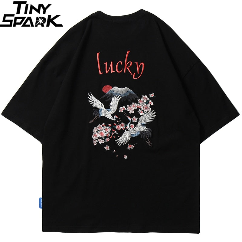 Hip Hop T Shirt Men Japanese Streetwear - GilloServ