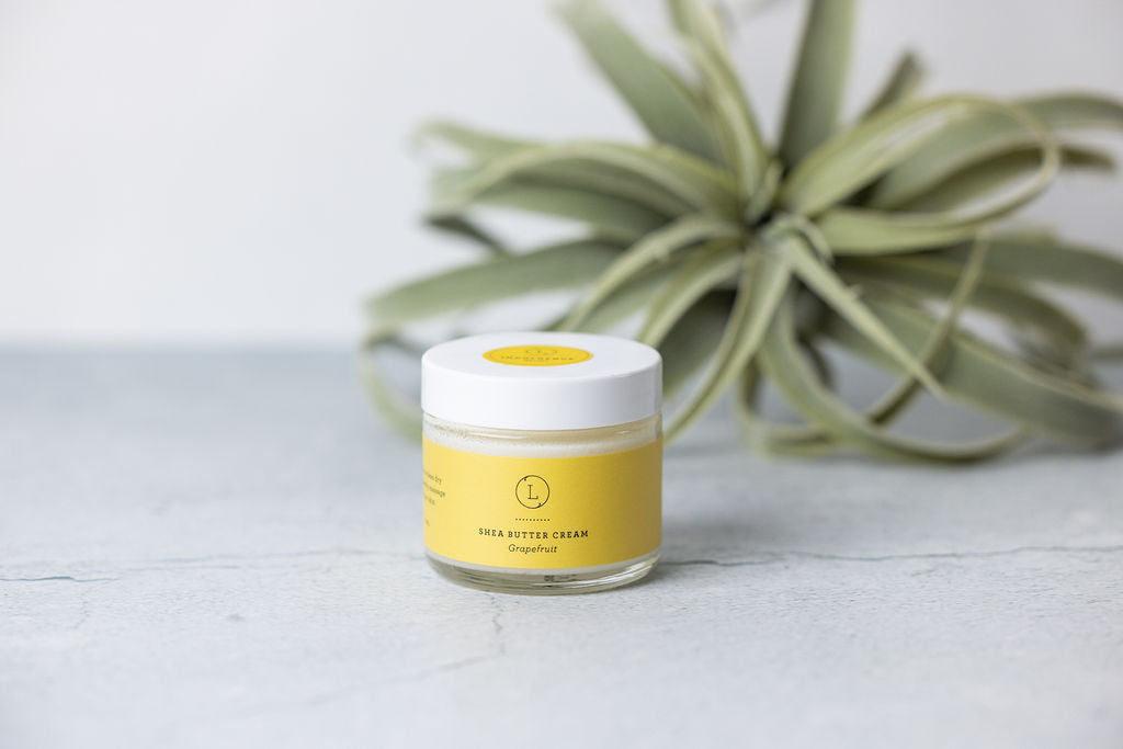 CBD Grapefruit Shea Butter Body Cream with CBD,
