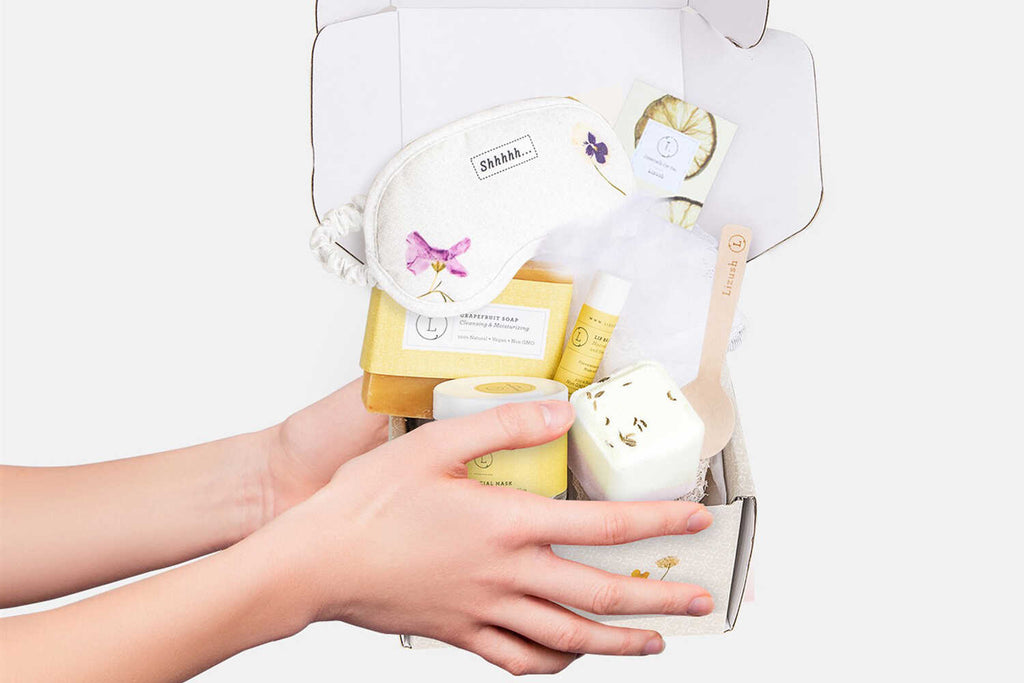 Natural Citrus Bath & Body Skincare Set, A Thoughtful & "Thinking of You" Gift-5