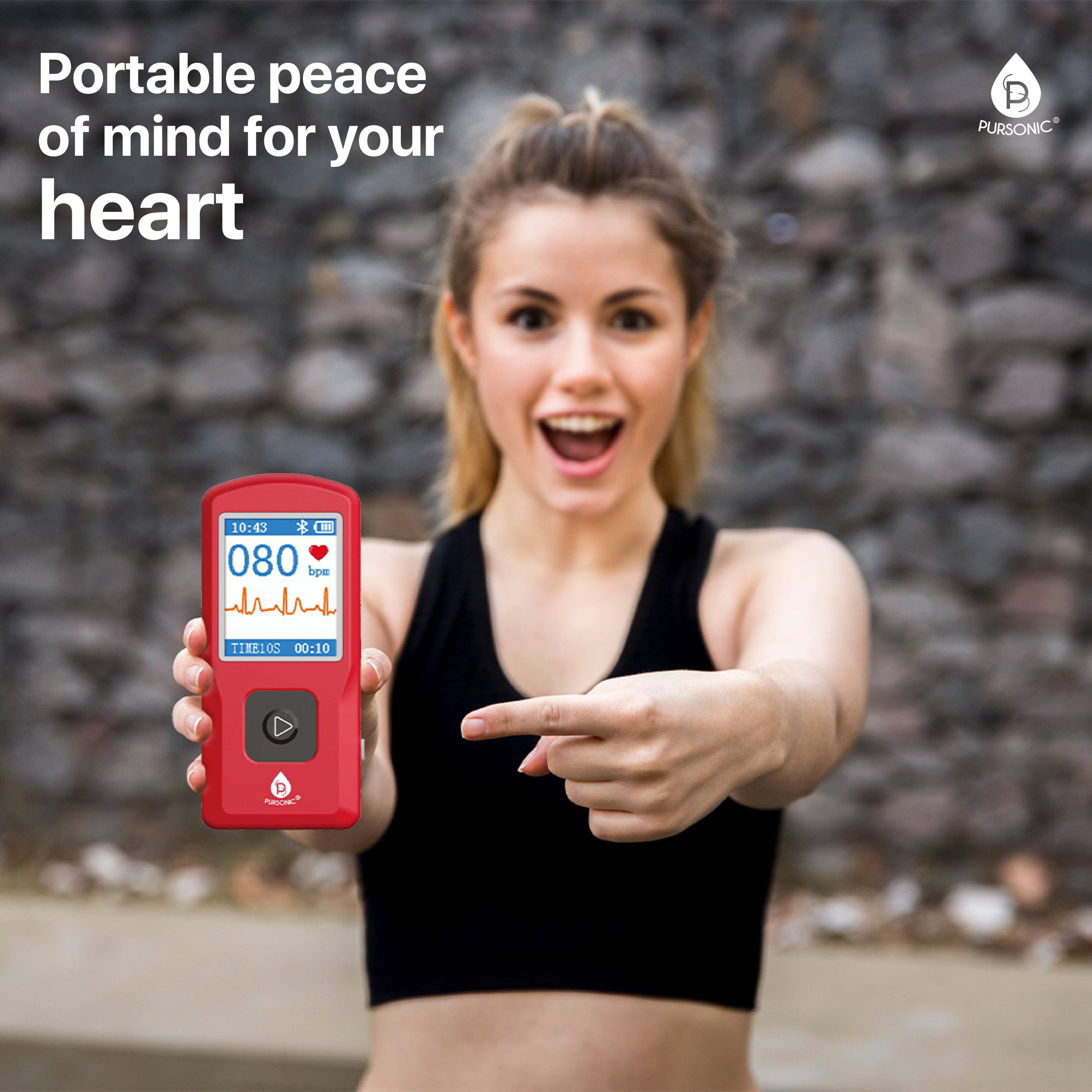 Rechargeable EKG Monitor - GilloServ