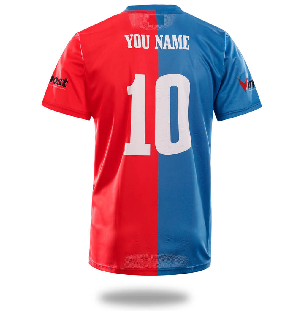 Sports Red Blue Soccer Shirts - GilloServ