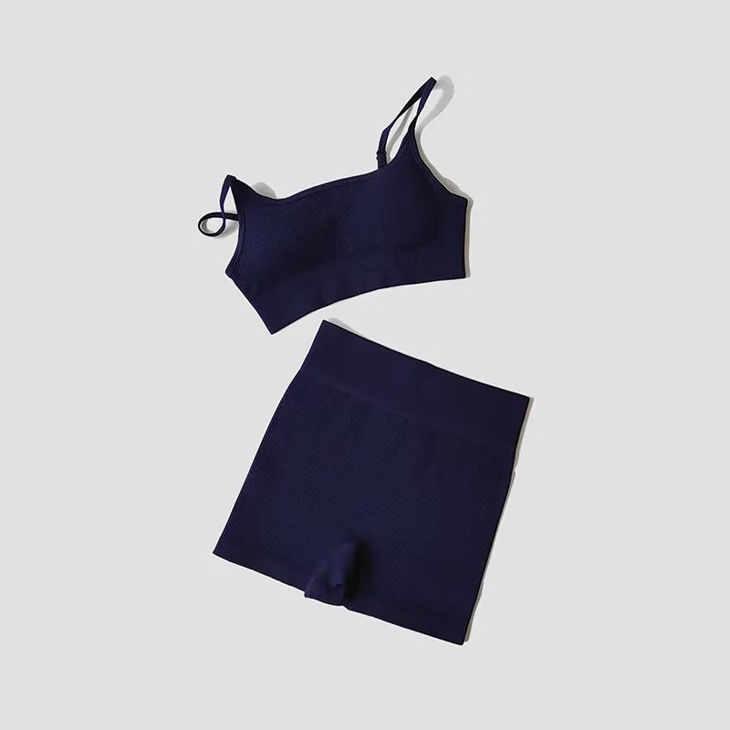 Yoga Set with Padded Sports Bra