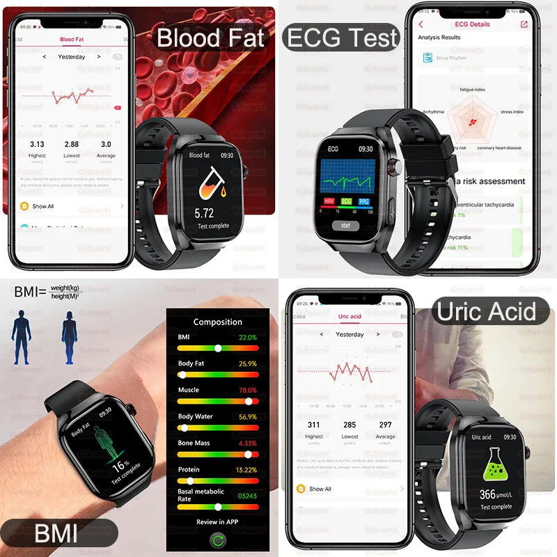 Fitness Smart Watch Black - GilloServ