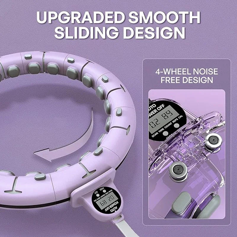 Weighted Fitness Hoop with Counter - GilloServ