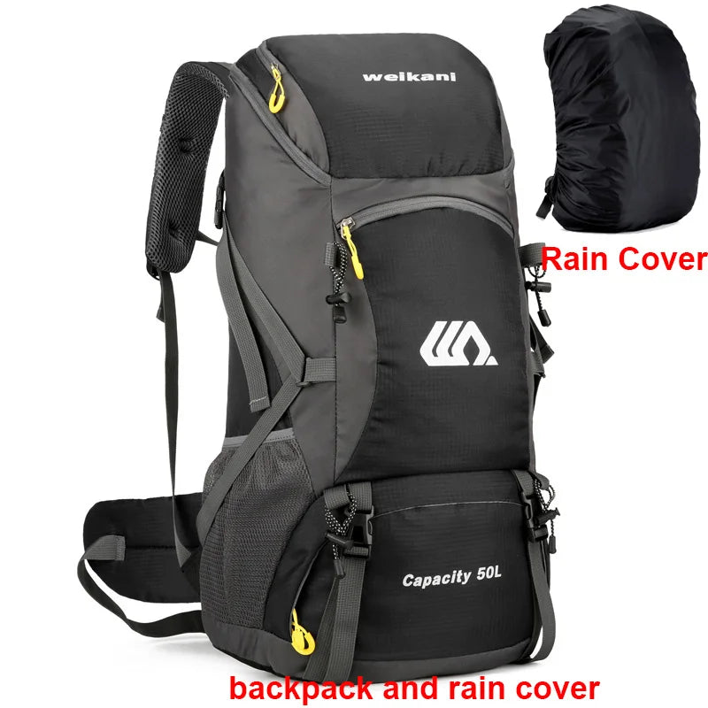 50L Waterproof Travel Backpack