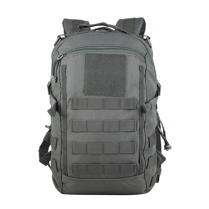 Grey Tactical Molle Backpack Waterproof