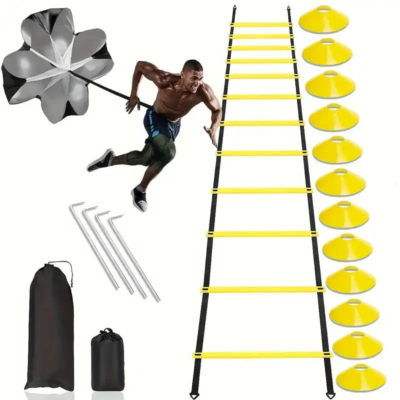 Professional Soccer Training Speed Parachute Set - GilloServ