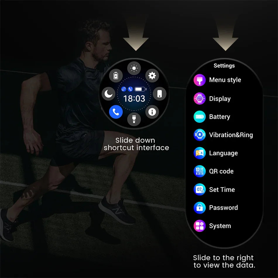 NNEOBA Fitness Sports Smartwatch Silver - GilloServ
