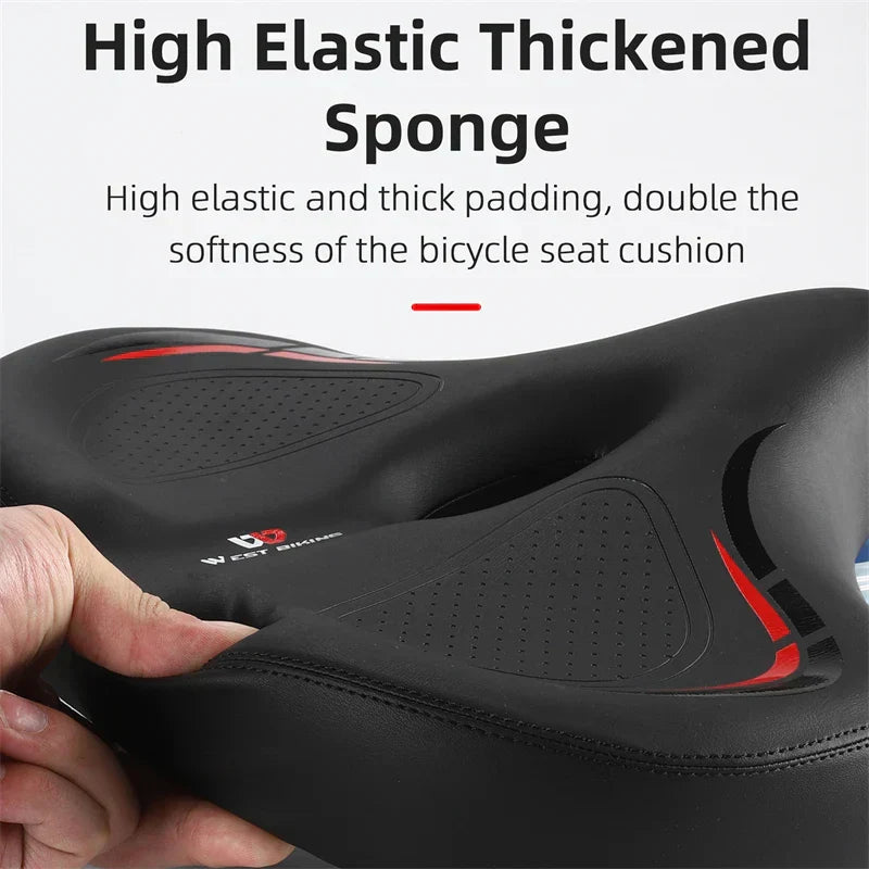 Oversized Comfort Bike Seat for Electric - GilloServ