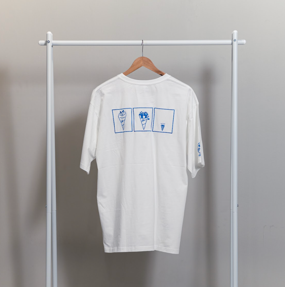 SOFUTO: Embroidered short sleeve t-shirt-4