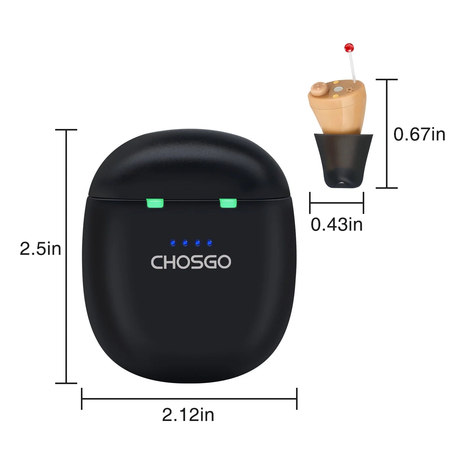 SmartU Bluetooth Hearing Aids - GilloServ