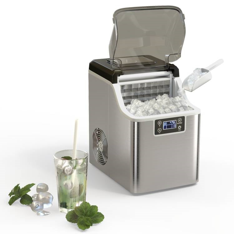 Countertop Home Electric Ice Machine with Scoop//Water Bottle Not Included - GilloServ