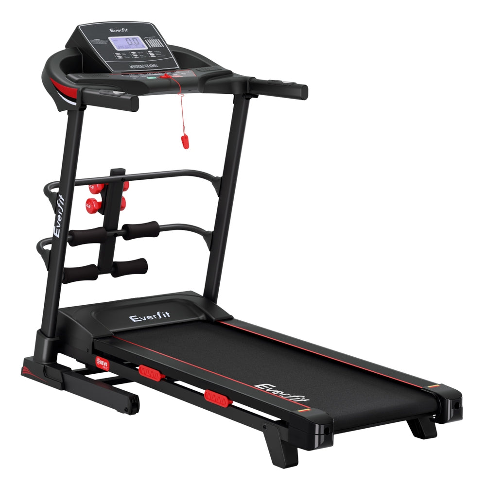 Treadmill Electric Home Gym Fitness Machine w/ Sit Up Bar 420mm - GilloServ