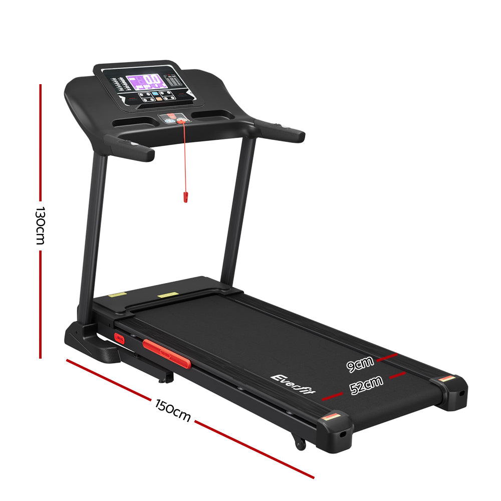 Treadmill Electric Auto Incline Home Gym Fitness Exercise Machine - GilloServ