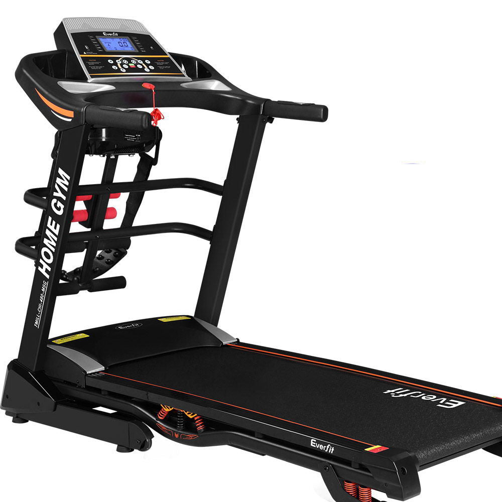 Electric Treadmill 480mm 18kmh 3.5HP Auto Incline Home Gym Exercise Machine - GilloServ
