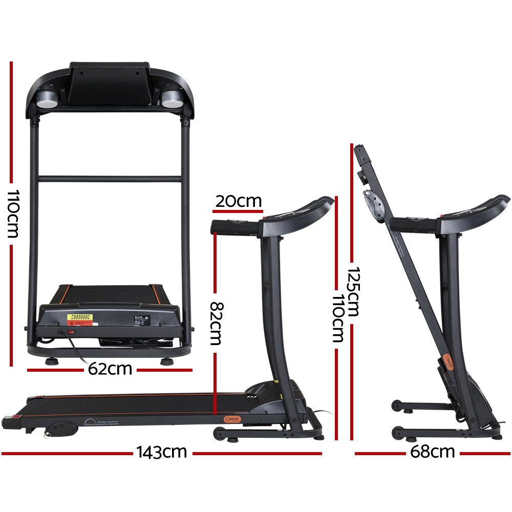 Electric Treadmill Incline Home Gym Exercise Machine - GilloServ