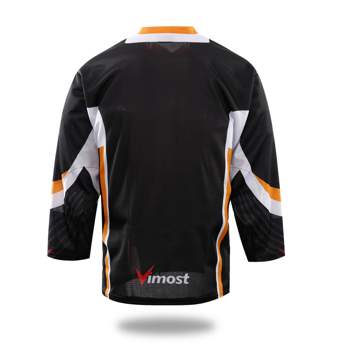 Sublimated Tiger Head Hockey Jersey Black-1