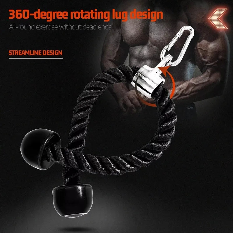 Triceps Rope Pull Down Device for Gym - GilloServ