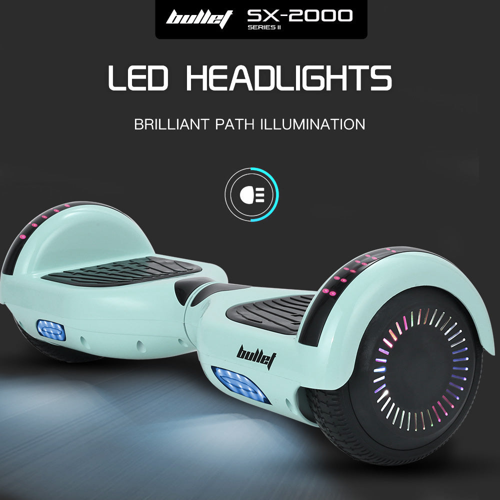 BULLET SX-2000 Hoverboard Scooter, 500W Brushless - GilloServ