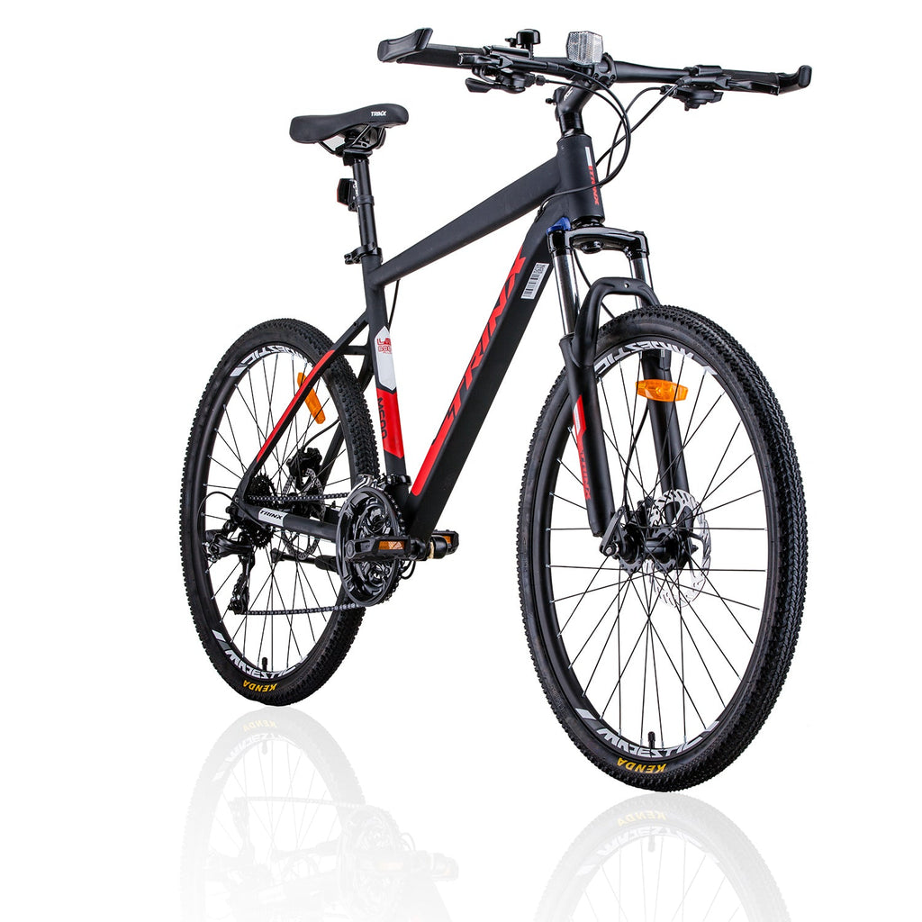 M600 Mountain Bike 24 Speed MTB Bicycle 17 Inches Frame Red - GilloServ
