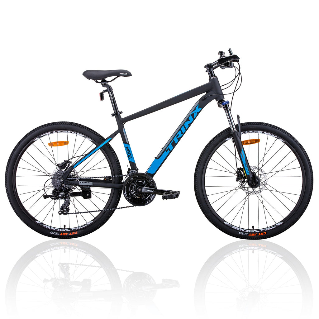M600 Mountain Bike 24 Speed MTB Bicycle 19 Inches Frame Blue - GilloServ