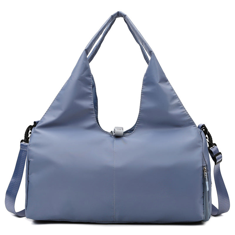 Large Capacity Dry and Wet Separation Wear-resistant Sports Fitness Storage Bag - Blue - GilloServ