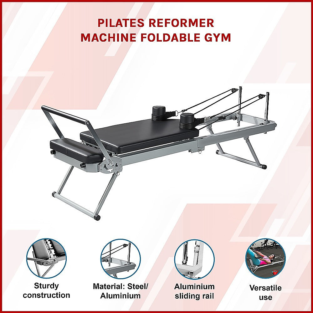 Pilates Reformer Machine Foldable Gym - GilloServ