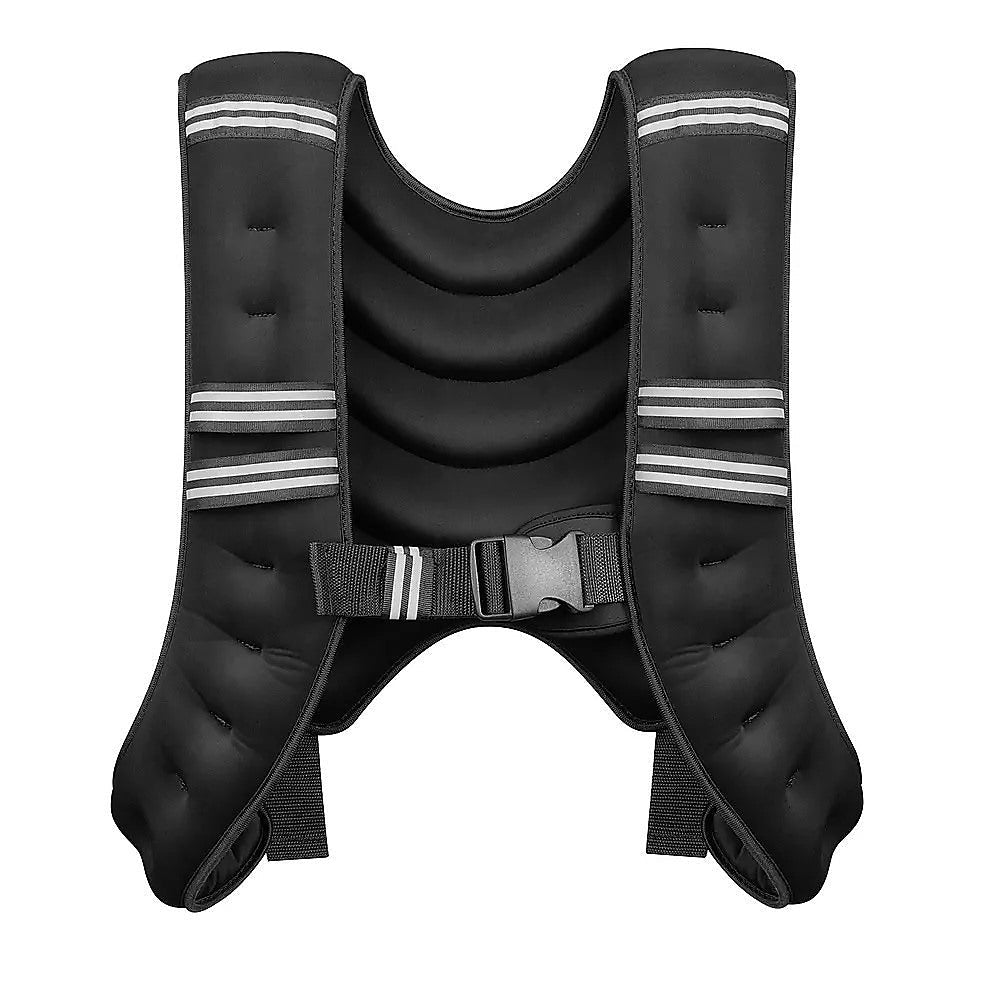 10KG Weighted Vest Top Gym Exercise Fitness Strength - GilloServ