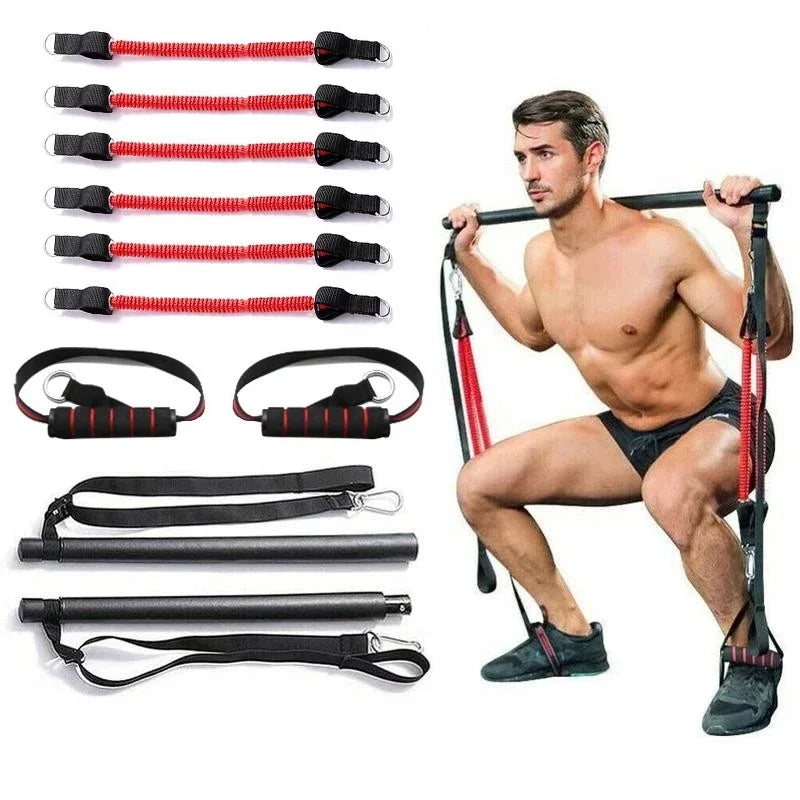 Yoga Resistance Bands Pilates Stick - GilloServ