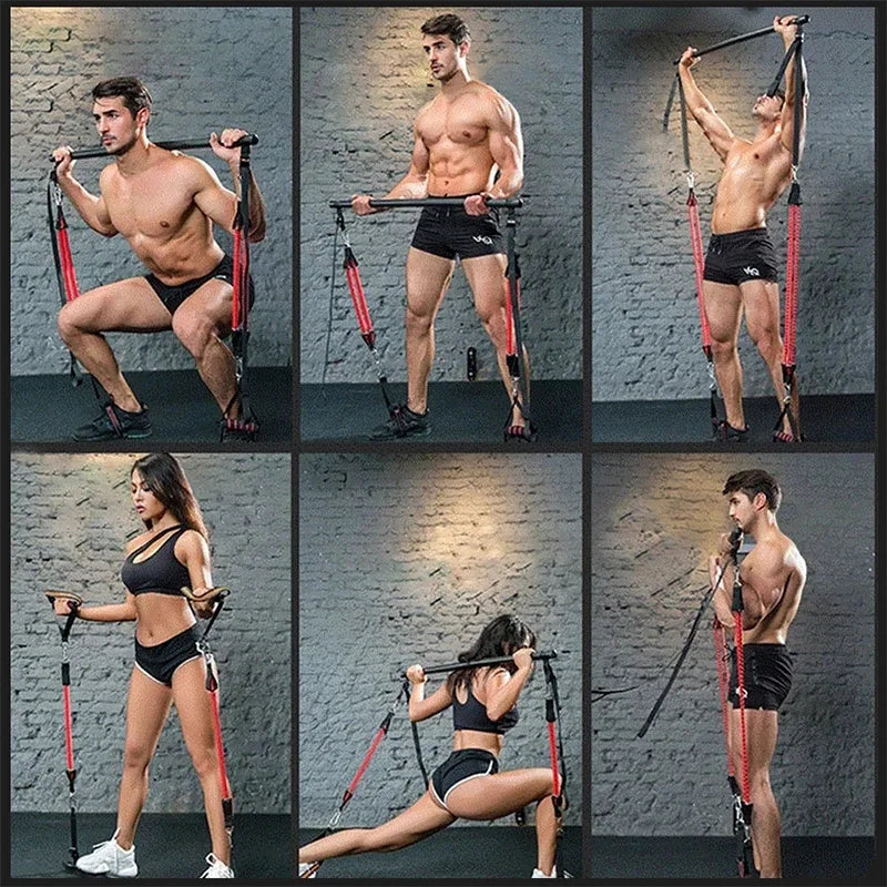 Yoga Resistance Bands Pilates Stick - GilloServ
