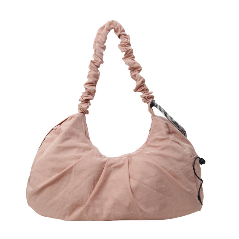 Pink Fashionable Lightweight Shoulder Bag - GilloServ