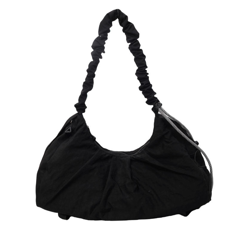 Black Fashionable Lightweight Shoulder Bag - GilloServ