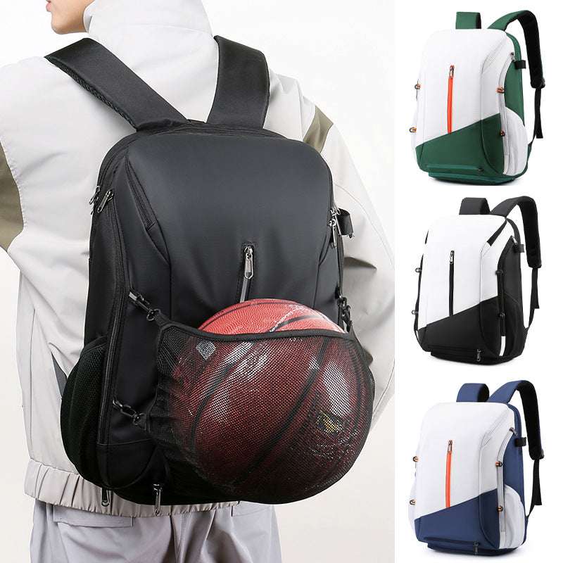 Black Multi-functional Sports Backpack for Men & Women - GilloServ