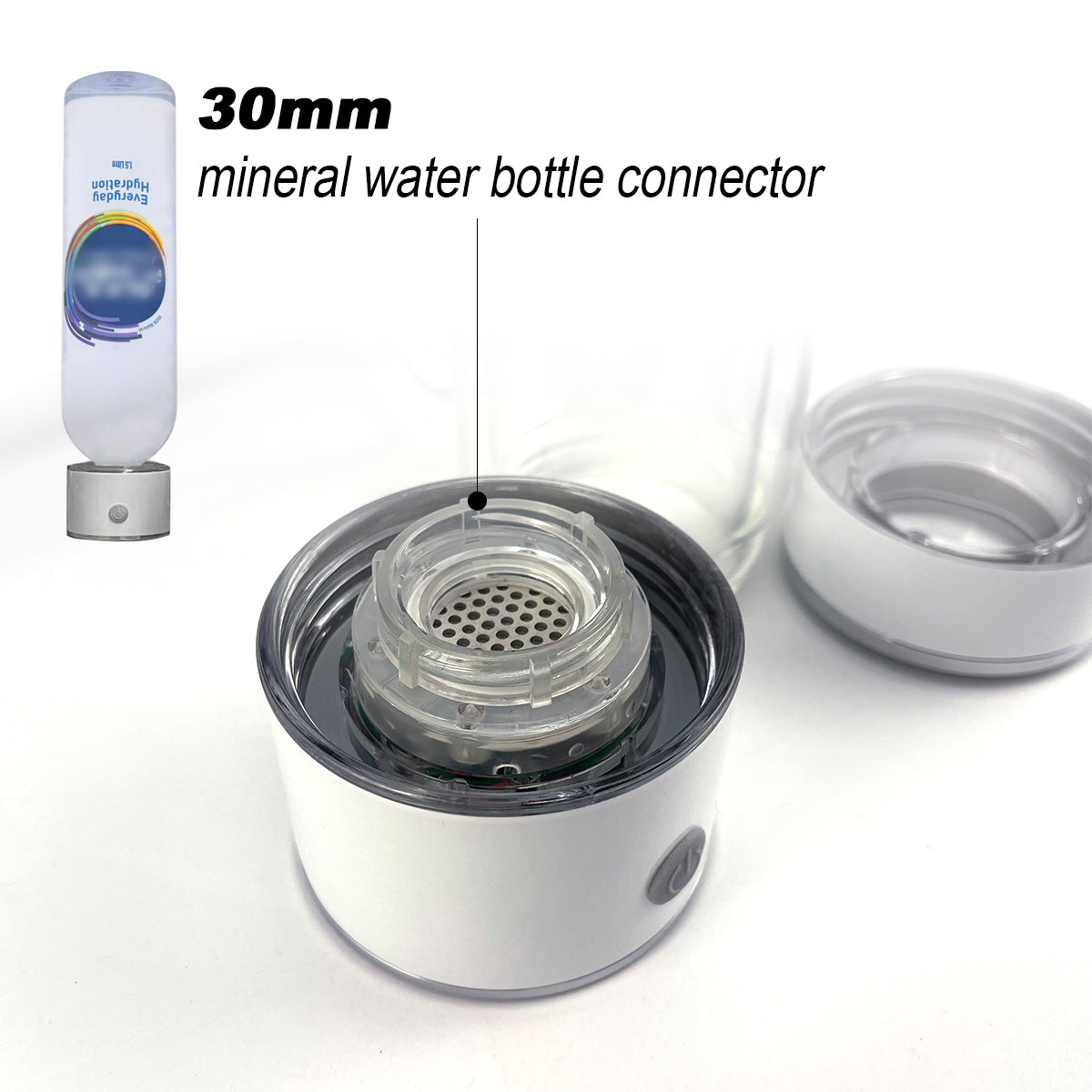 300ml H2 Hydrogen Water Bottle Alkaline Ionizer High compatibility AU - GilloServ